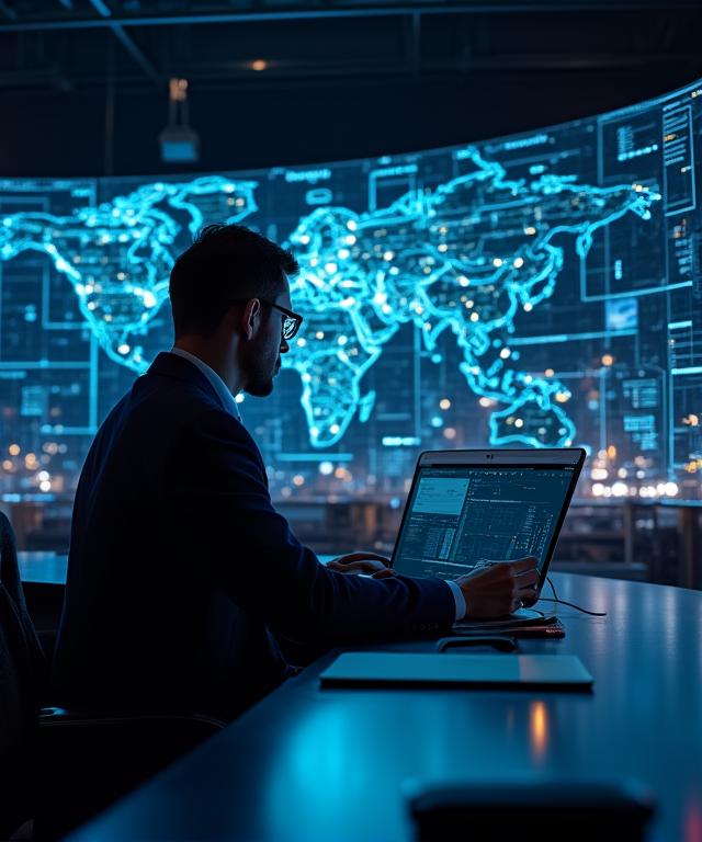 Global logistics and forwarding visualization